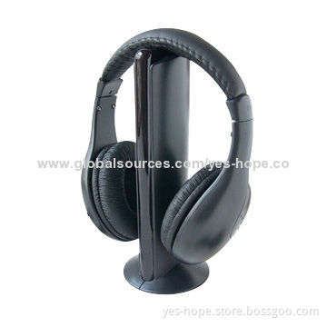 Rechargeable TF/SD Card Bluetooth Headset with FM Radio